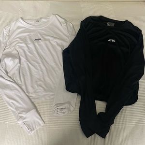 size large AYBL gym shirts